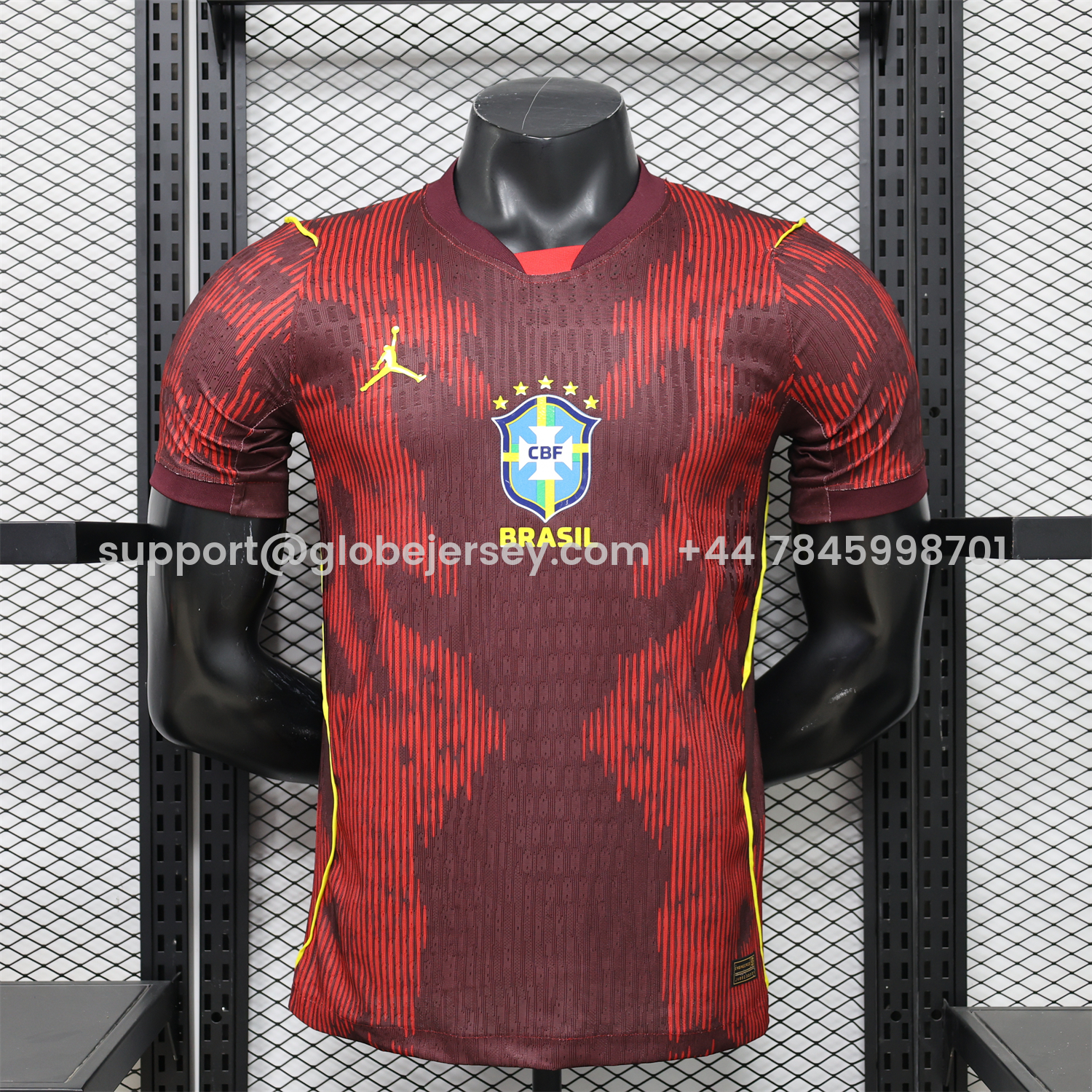 Brazil 2026 Red Goalkeeper Jersey - Player Version