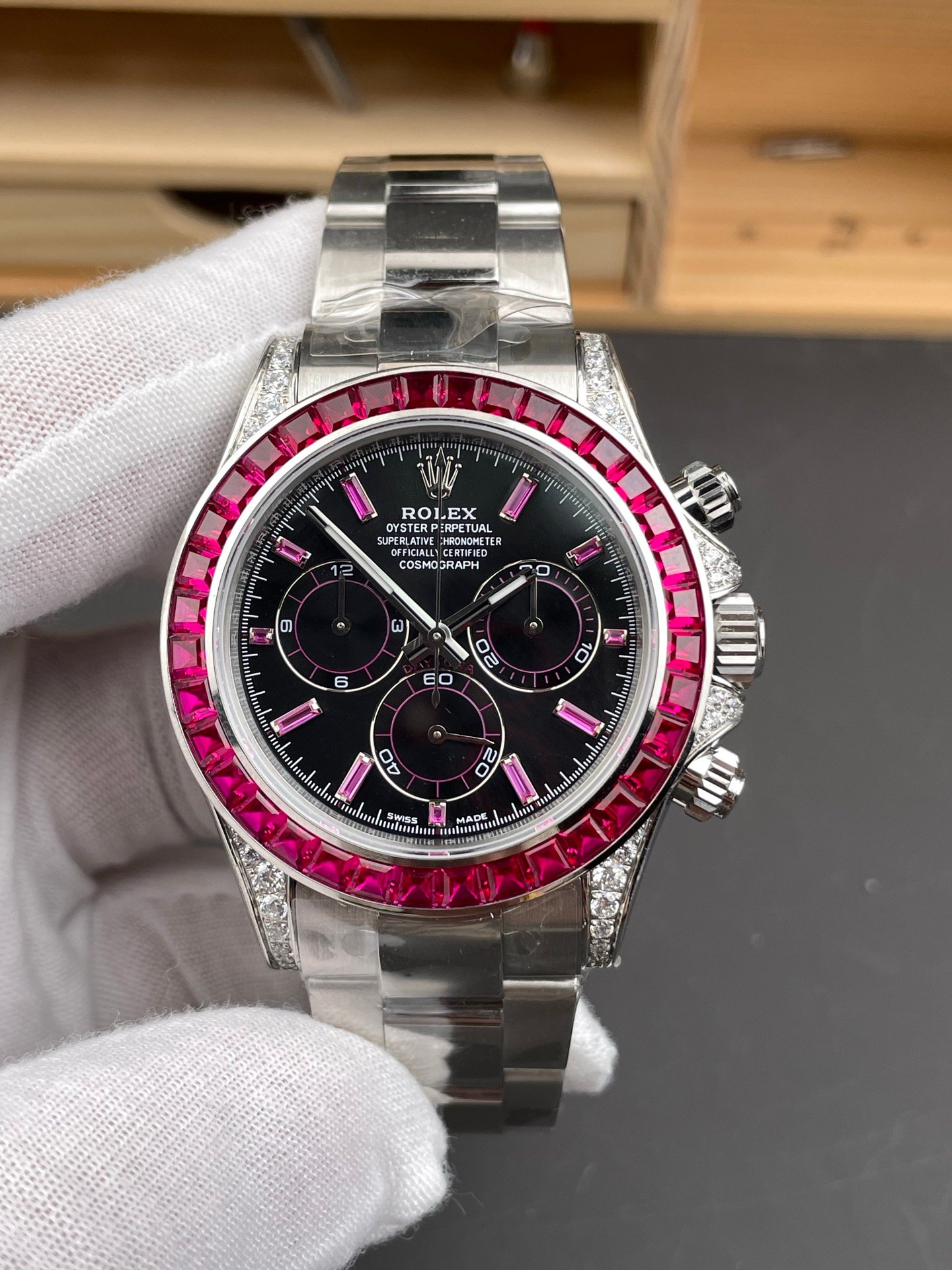 Rolex Daytona Modified CVD Diamond