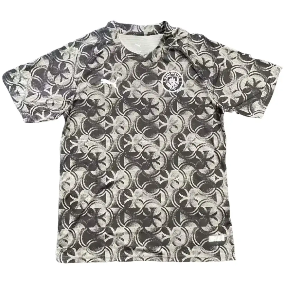 2025-26 - Manchester City Black Training Shirt - Jersey - Fan Edition