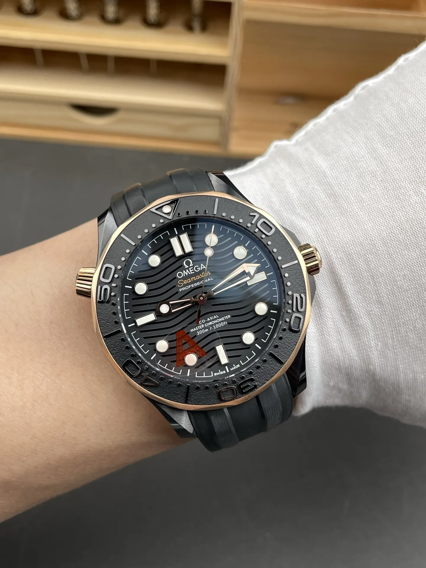 Omega Seamaster 300 Two-Tone Rose Gold 42mm