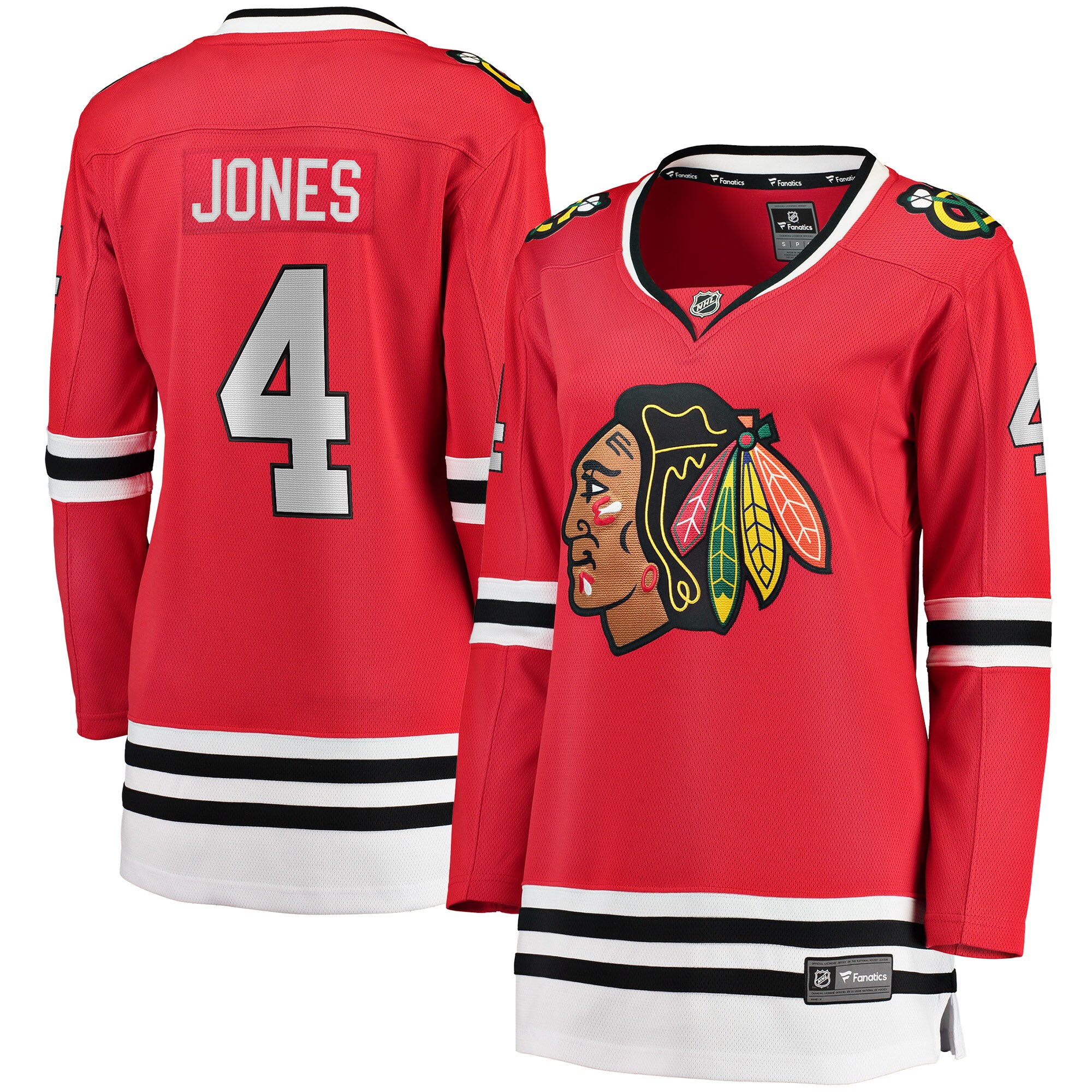 Seth Jones Chicago Blackhawks Fanatics Women’s Home Breakaway   Jersey – Red