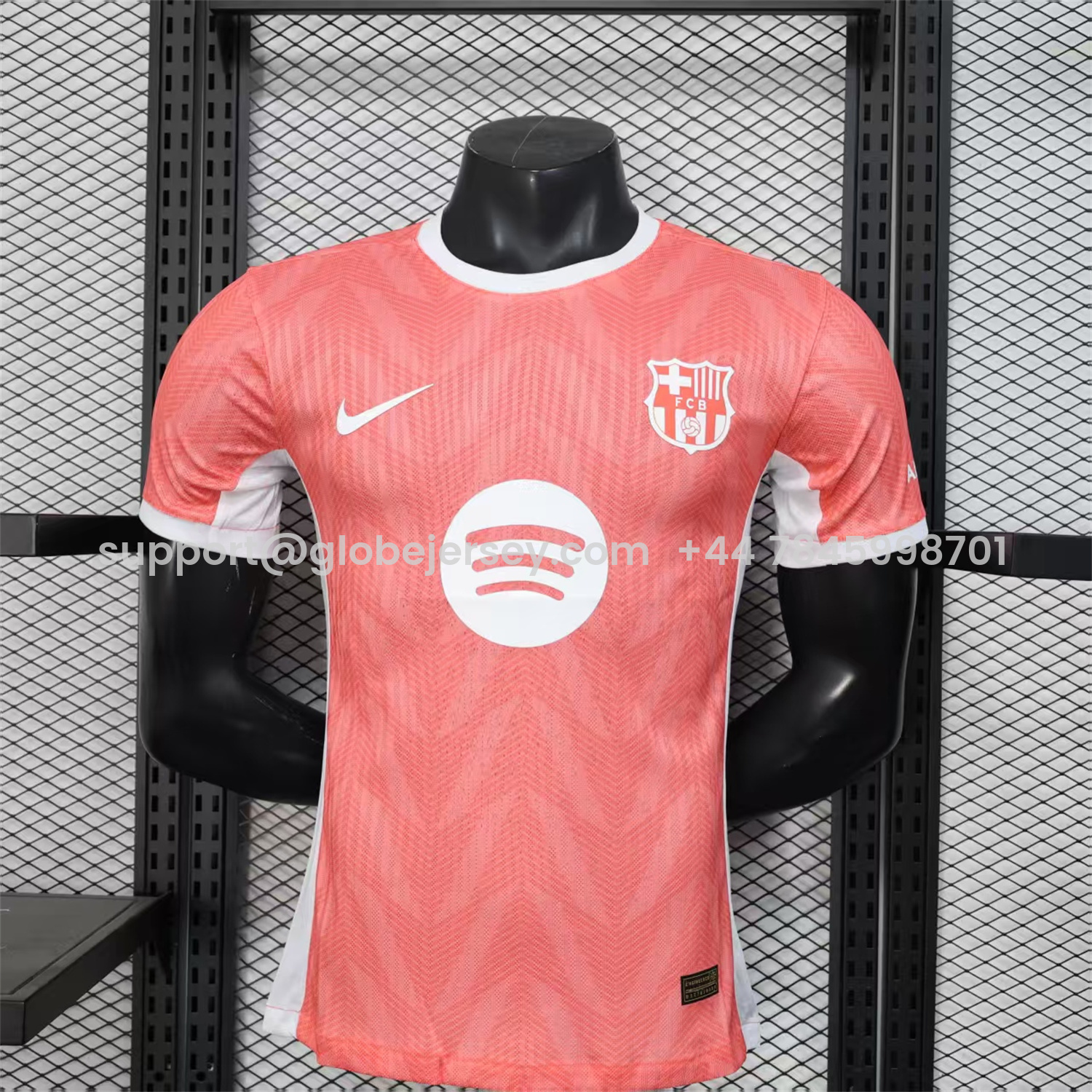 Barcelona 25-26 Pink & White Special Jersey - Player Version