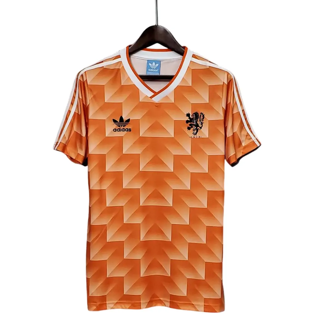 1988 Netherlands Home Retro Jersey-Fans Edition