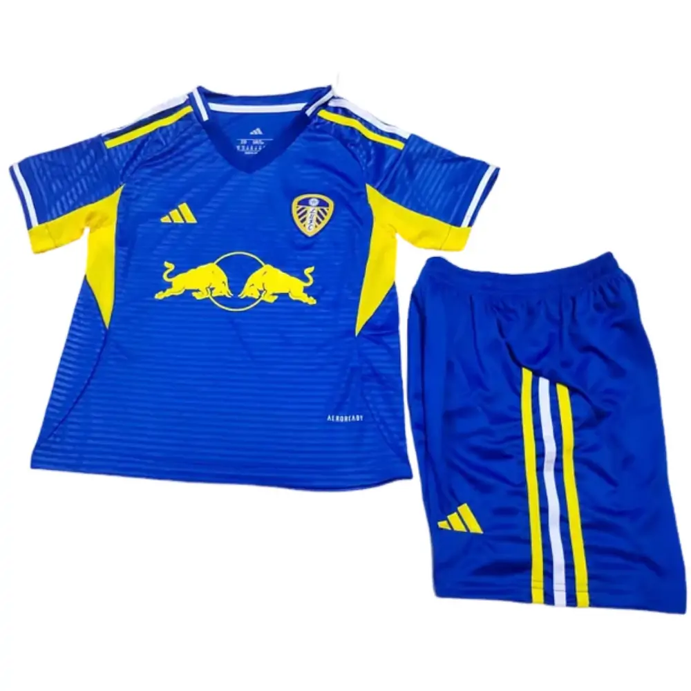 2025-26 Leeds United Away Jersey - Children's Size Fans Edition