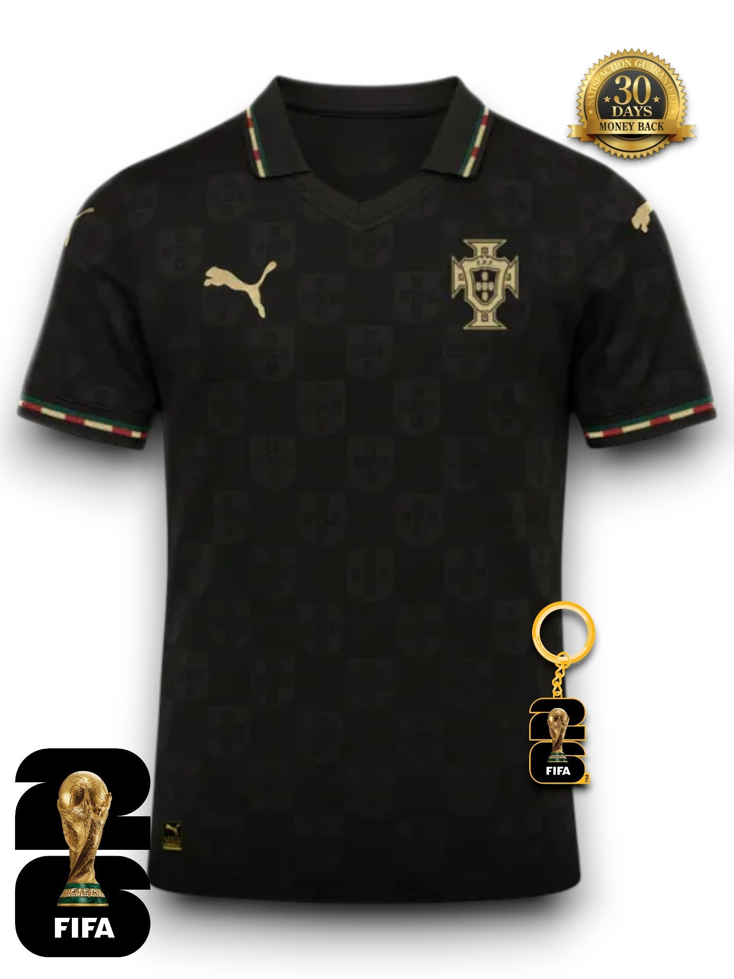 Portugal 25/26 Special Edition Eus��bio Jersey - World Cup 2026