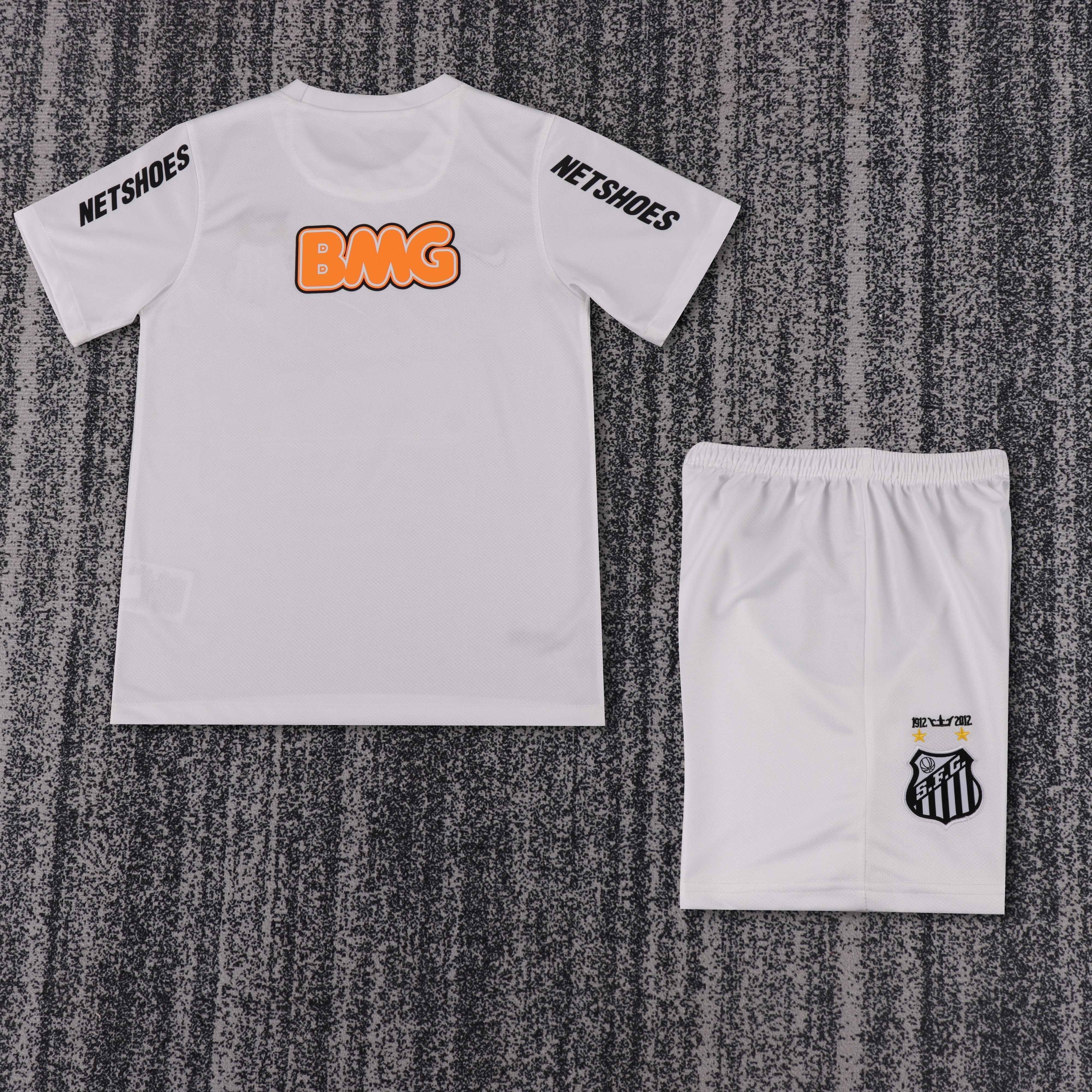 2013 Santos Home Retro Children's Jersey Set - Fans Edition