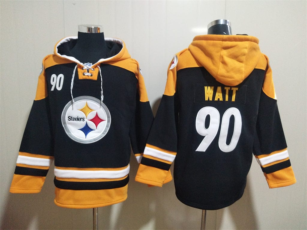 Pittsburgh Steelers Hoodie #90 WATT