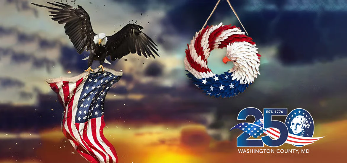 MAGA Brave Wings Wreath