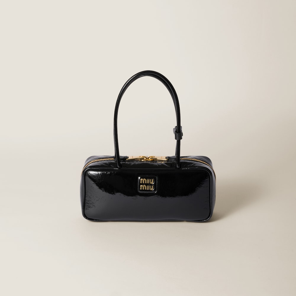 Beau naplak patent leather bag