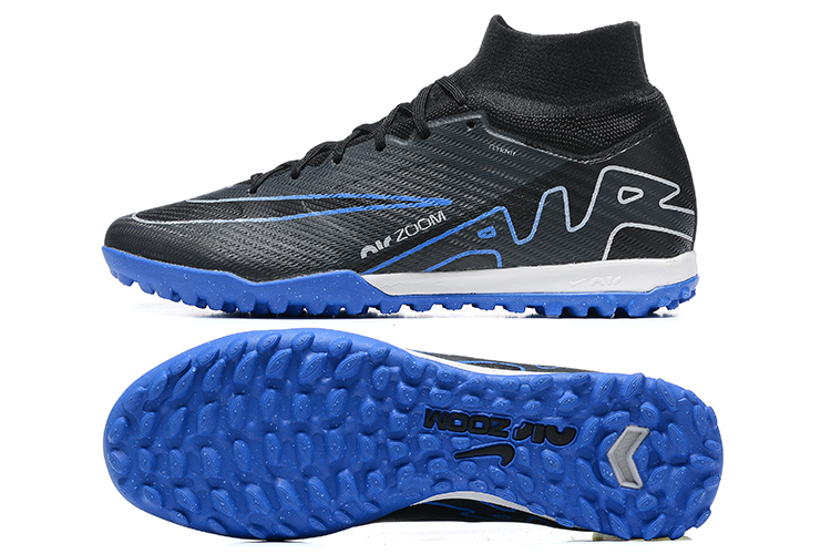 Assassin 15th generation high-top fully knitted waterproof MD air cushion grass stud football shoes