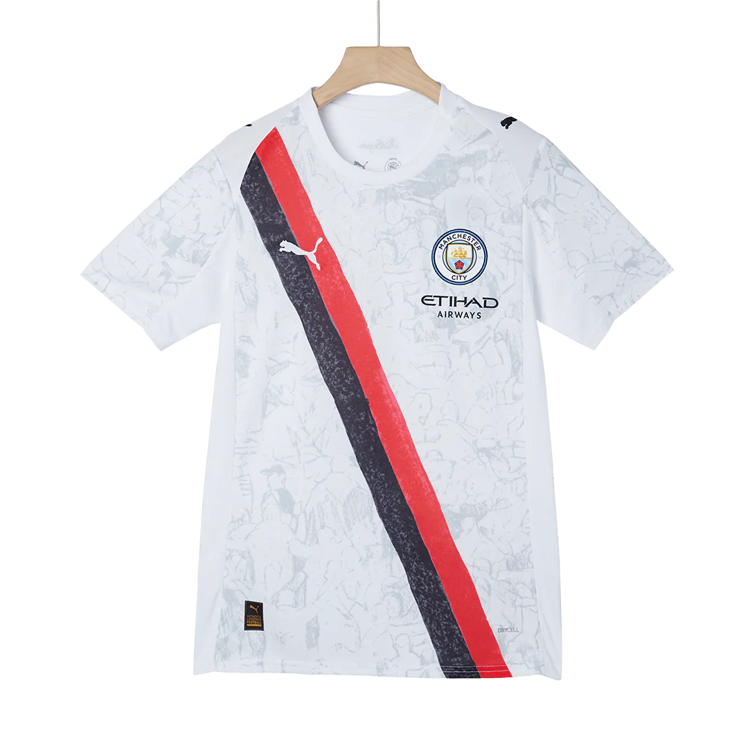 Manchester City KidSuper Soccer Jersey 2025/26 White - Club World Cup