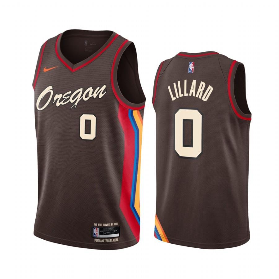 Damian Lillard Portland Trailblazers City Edition Jersey