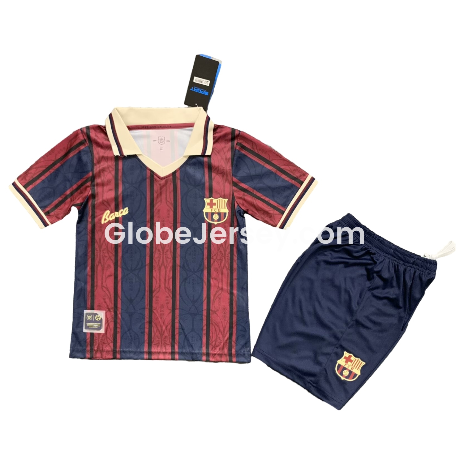 Barcelona 25-26 125th Anniversary Throwback Kids Kit