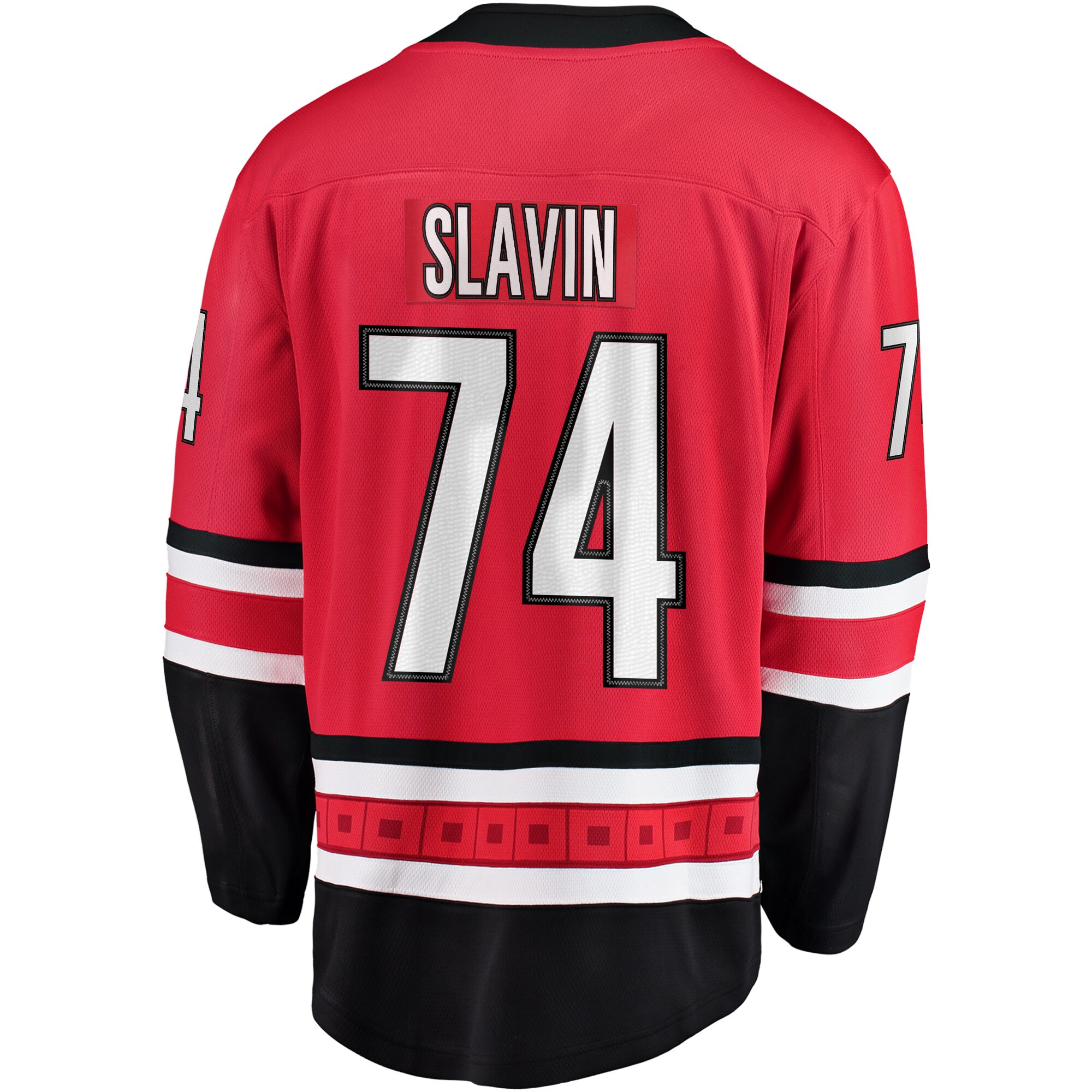 Jaccob Slavin Carolina Hurricanes Fanatics Alternate Breakaway   Jersey – Red