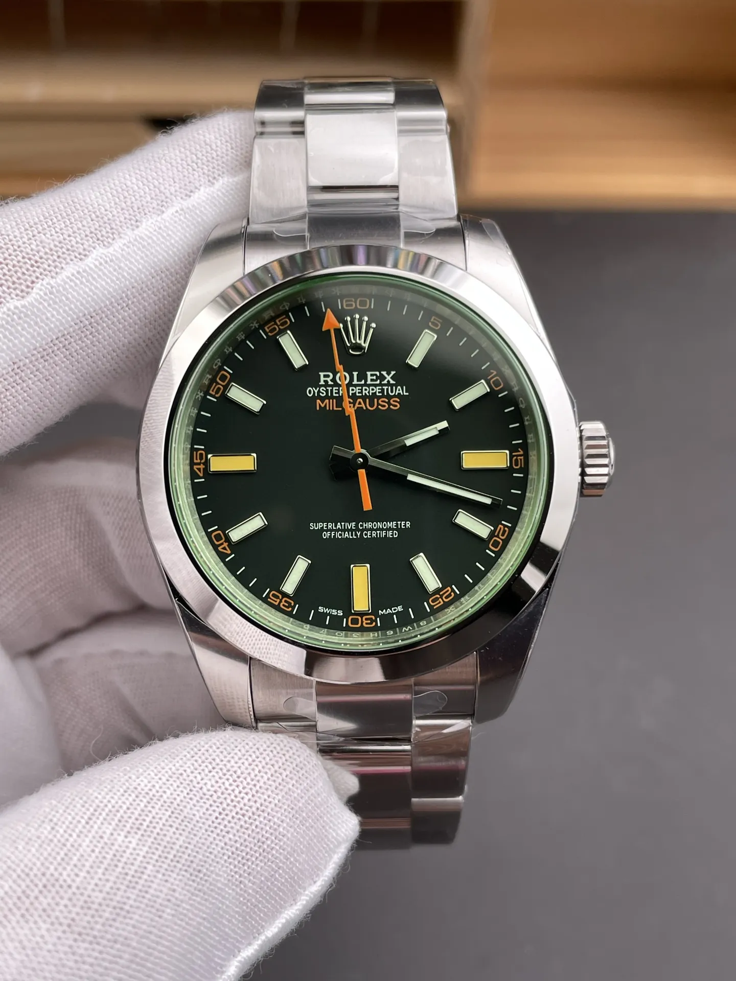 Rolex Milgauss Black Dial 40mm