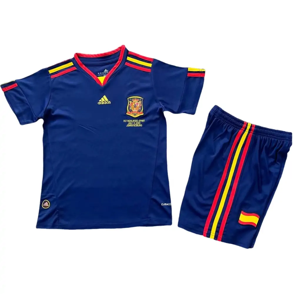 2010 Spain Away Retro - Kids Kit