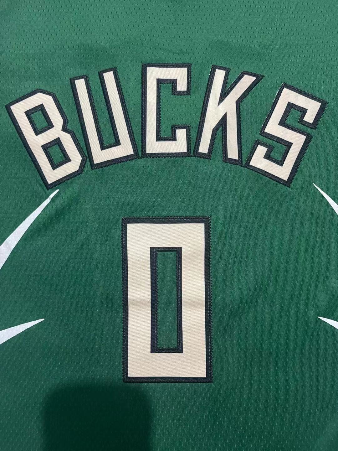 Milwaukee Bucks Damian Lillard Black  2023-2024 seasonJersey