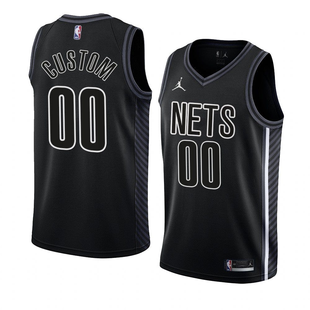 Custom Brooklyn Nets 2022-23 Statement Jersey
