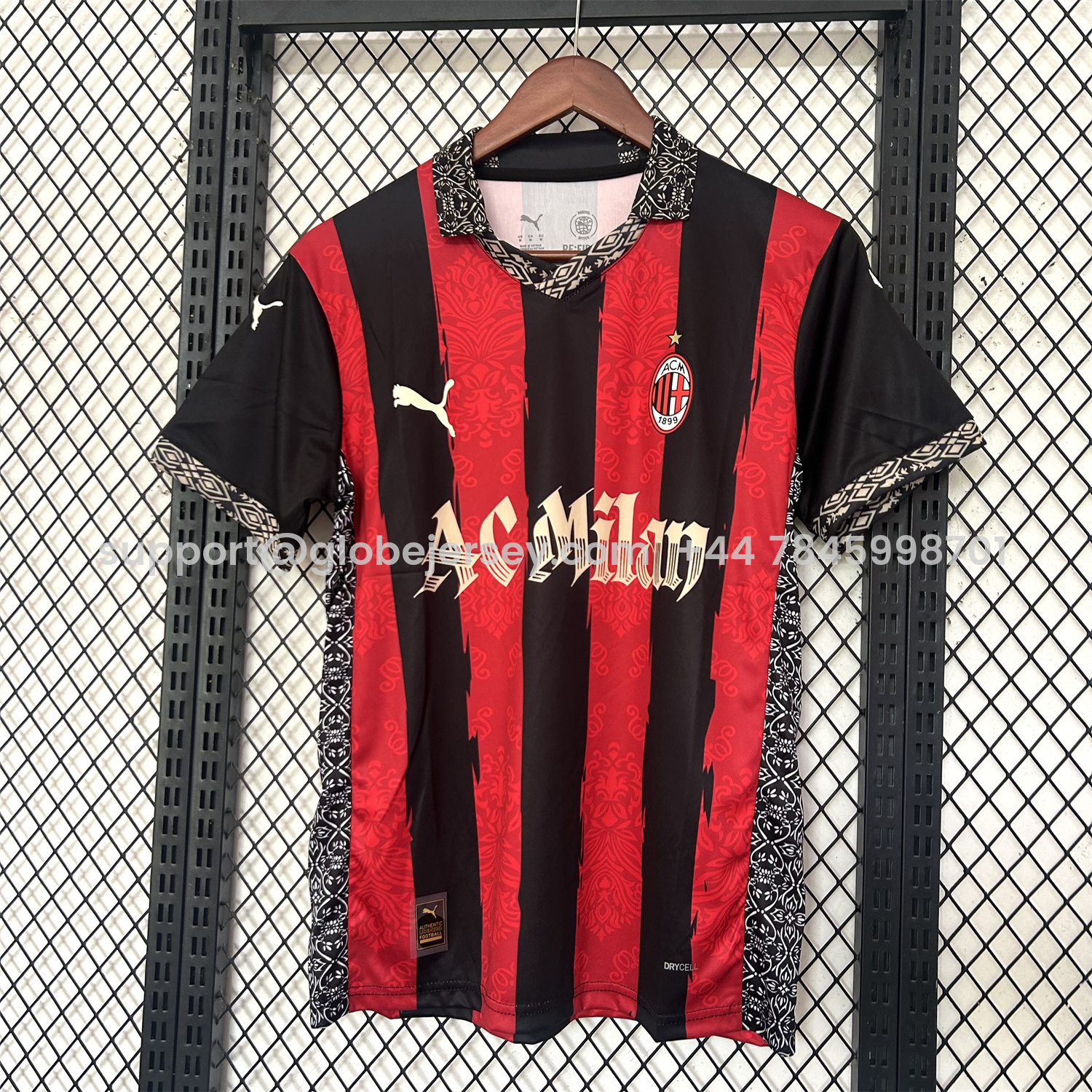 AC Milan 25-26 Red And Black Special Jersey - Fans Version