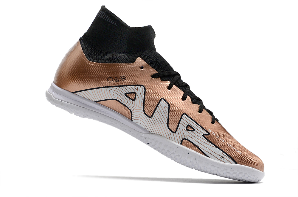 Assassin XV high-top fully knitted waterproof MD air cushion grass spike football shoes