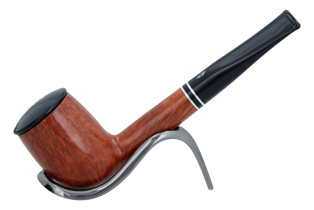 Savinelli Monsieur Smooth Briar Pipe - Shape No. 111KS (9mm)