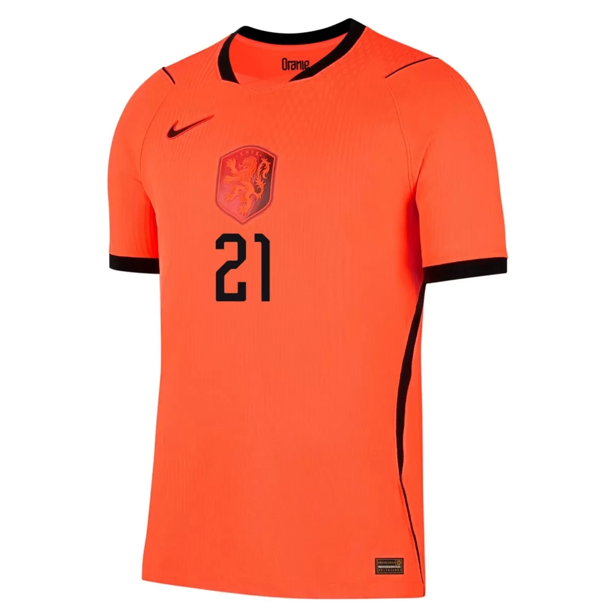 F.DE JONG #21 Netherlands Home Player Version Jersey 2026 World Cup