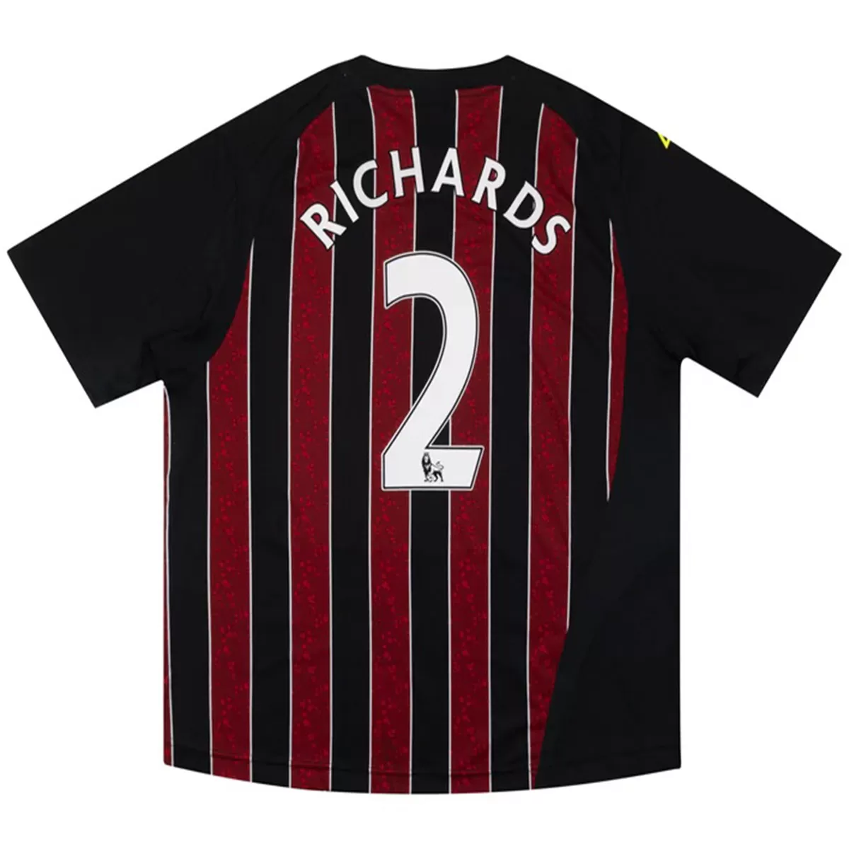 RICHARDS #2 Manchester City 2008/09 Retro Away Soccer Jersey