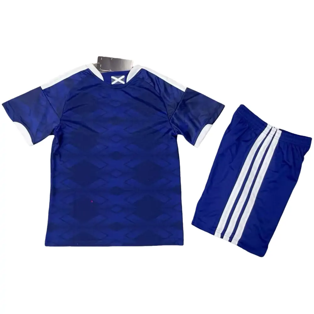 2026 Wofld Cup Scotland Home Jersey Children's suit - Fans Edition