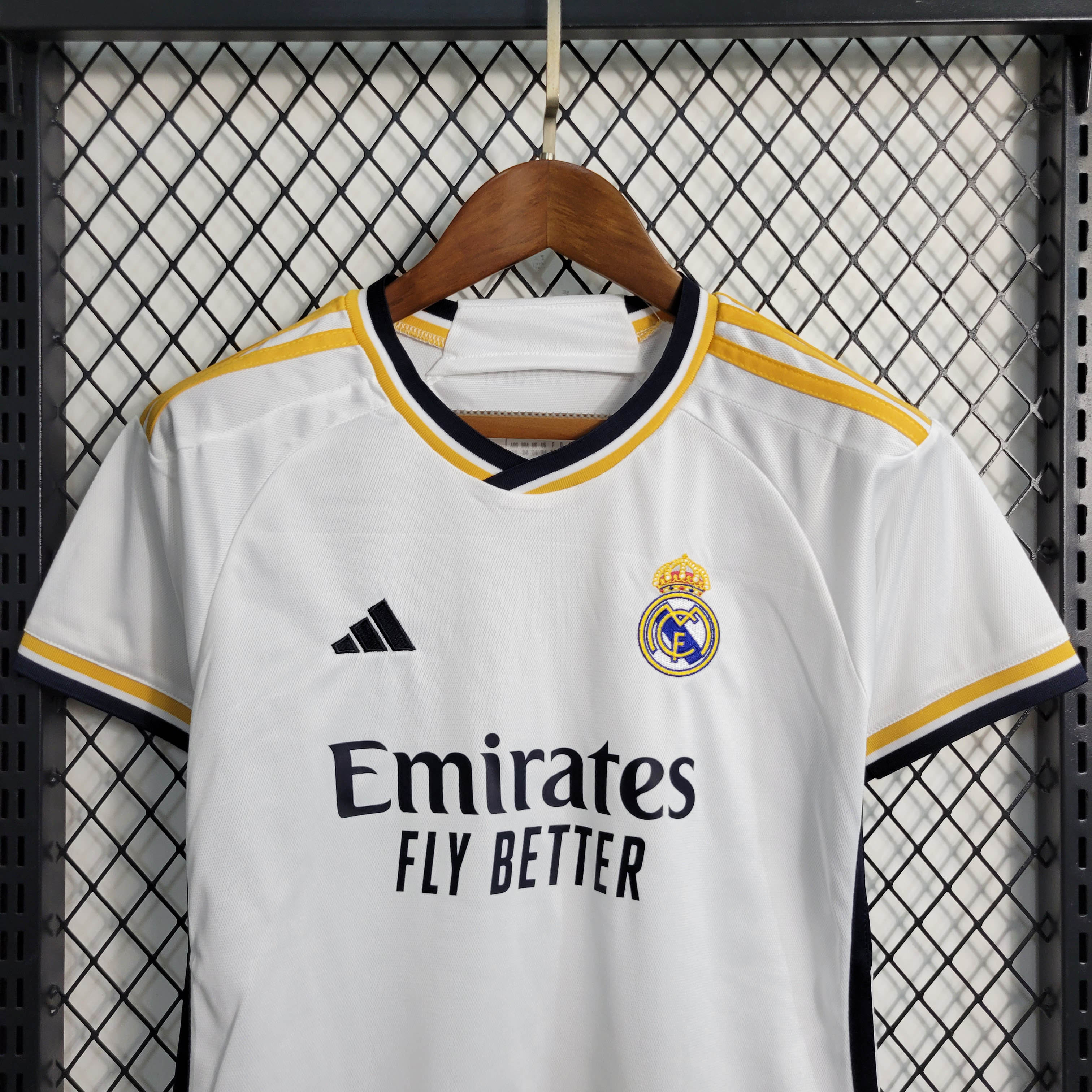 2023-24 Real Madrid Home Jersey Children's Set - Fans Edition