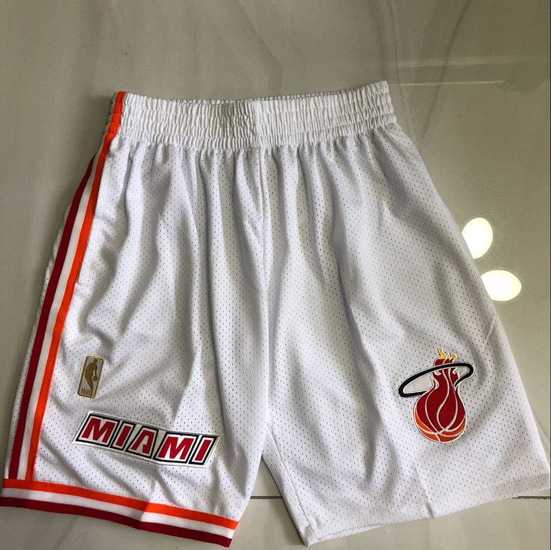 Miami Heat Basketball Throwback Shorts
