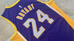 Los Angeles Lakers Kobe Bryant Purple 24 MN