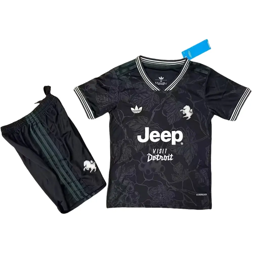 25-26 Juventus Second Away Jersey - Kids' Kit