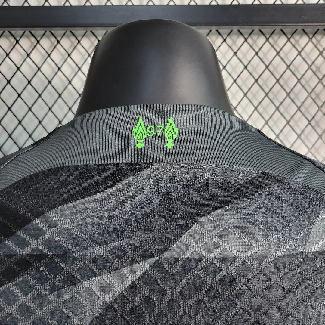 2023/2024 Player Version Liverpool Goalkeeper Black Football Shirt 1:1 Thai Quality