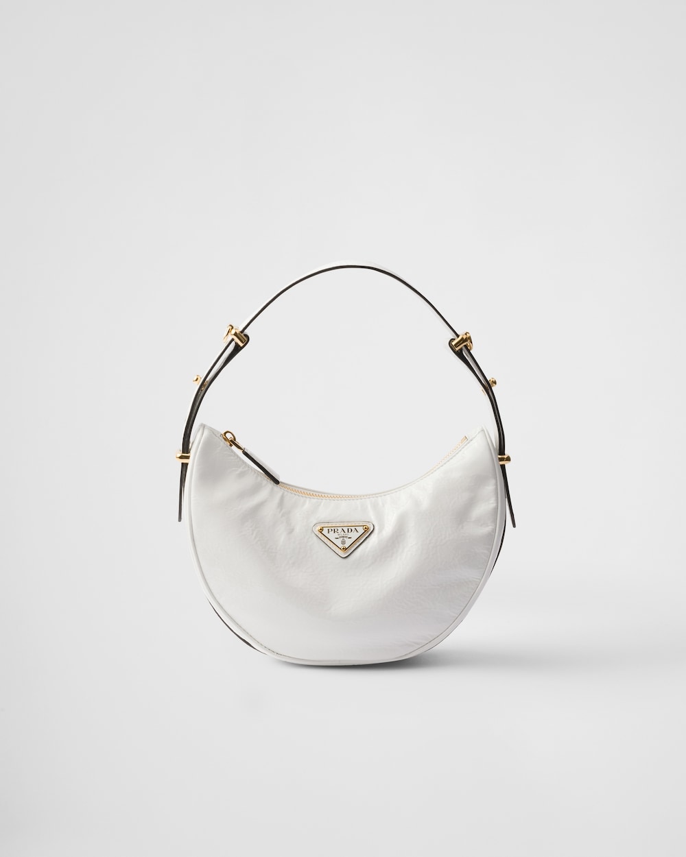 Arqu?? Naplak Patent Leather Shoulder Bag