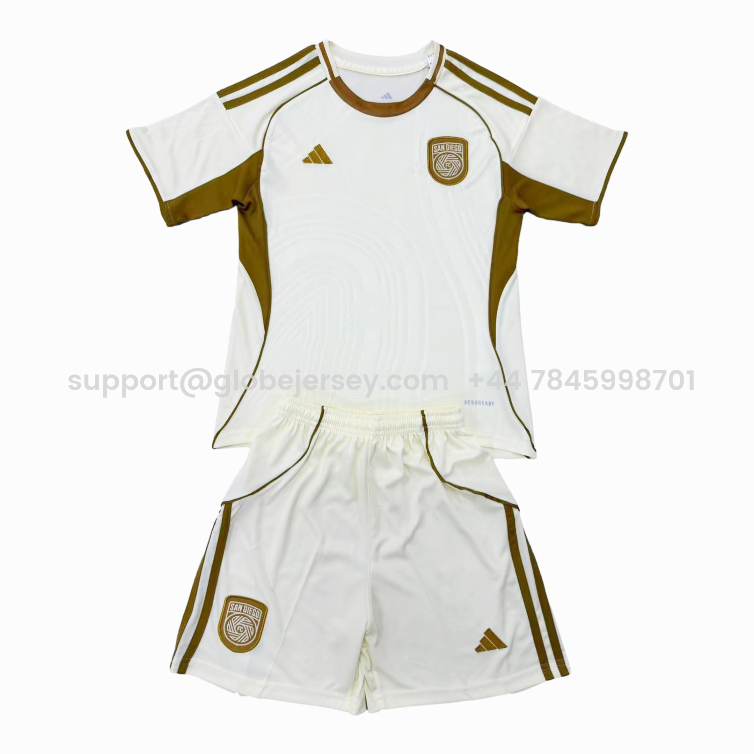San Diego 25-26 Pre-Match Training Men's Adult Jersey Set - Fans Version