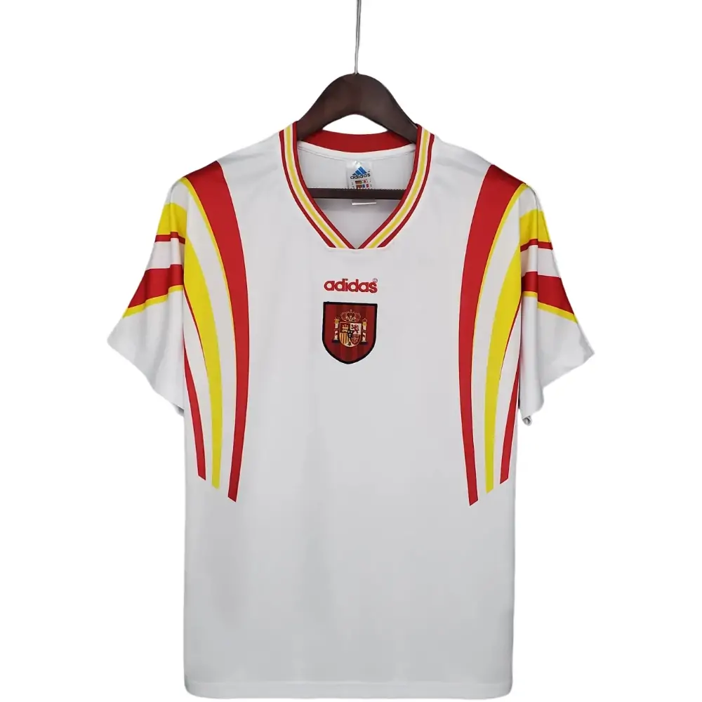 1996 Spain Away Retro Jersey - Fans Edition