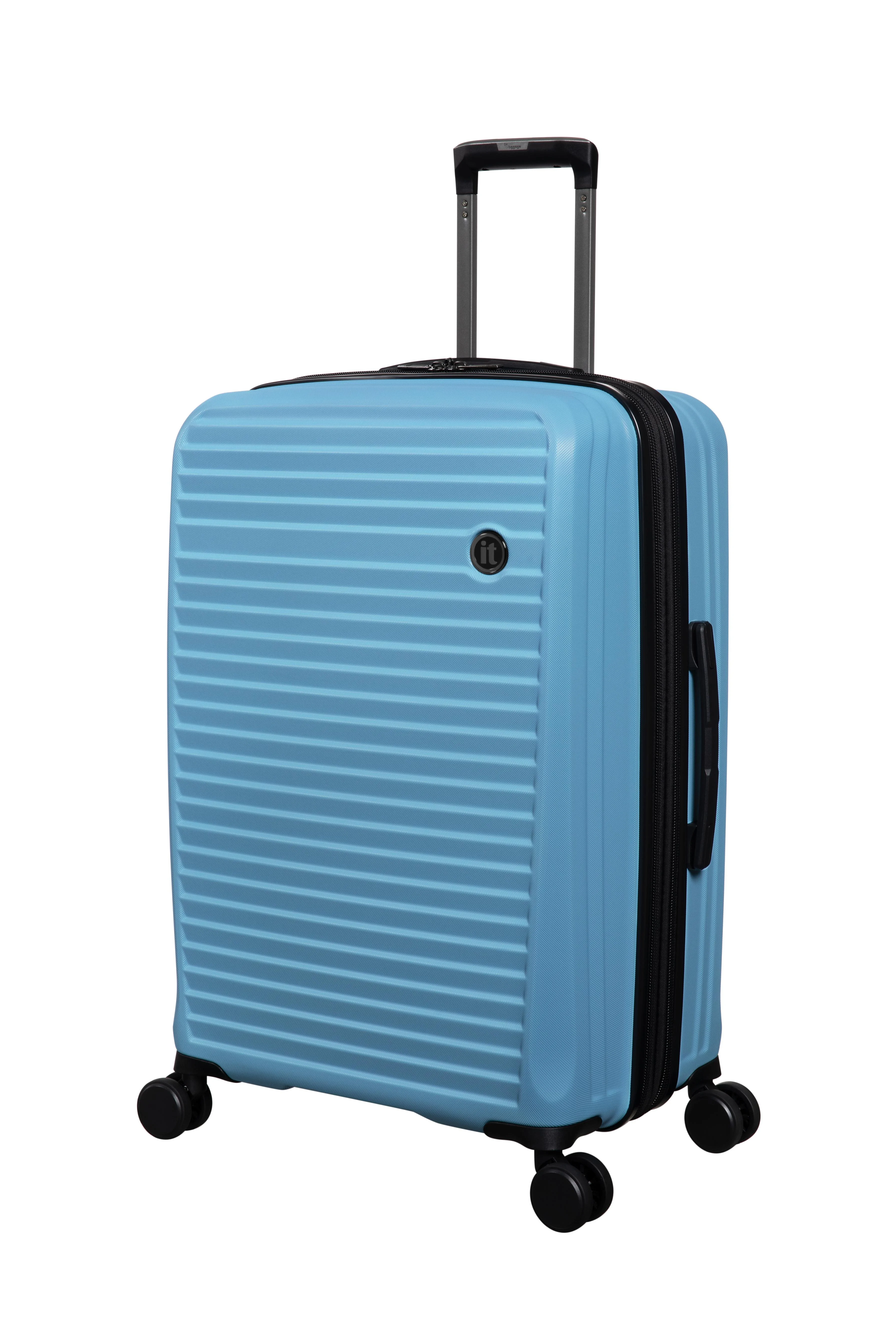 it luggage Sensational 2 Piece Hardside 8 Wheel Expandable Spinner Set, Air Blue