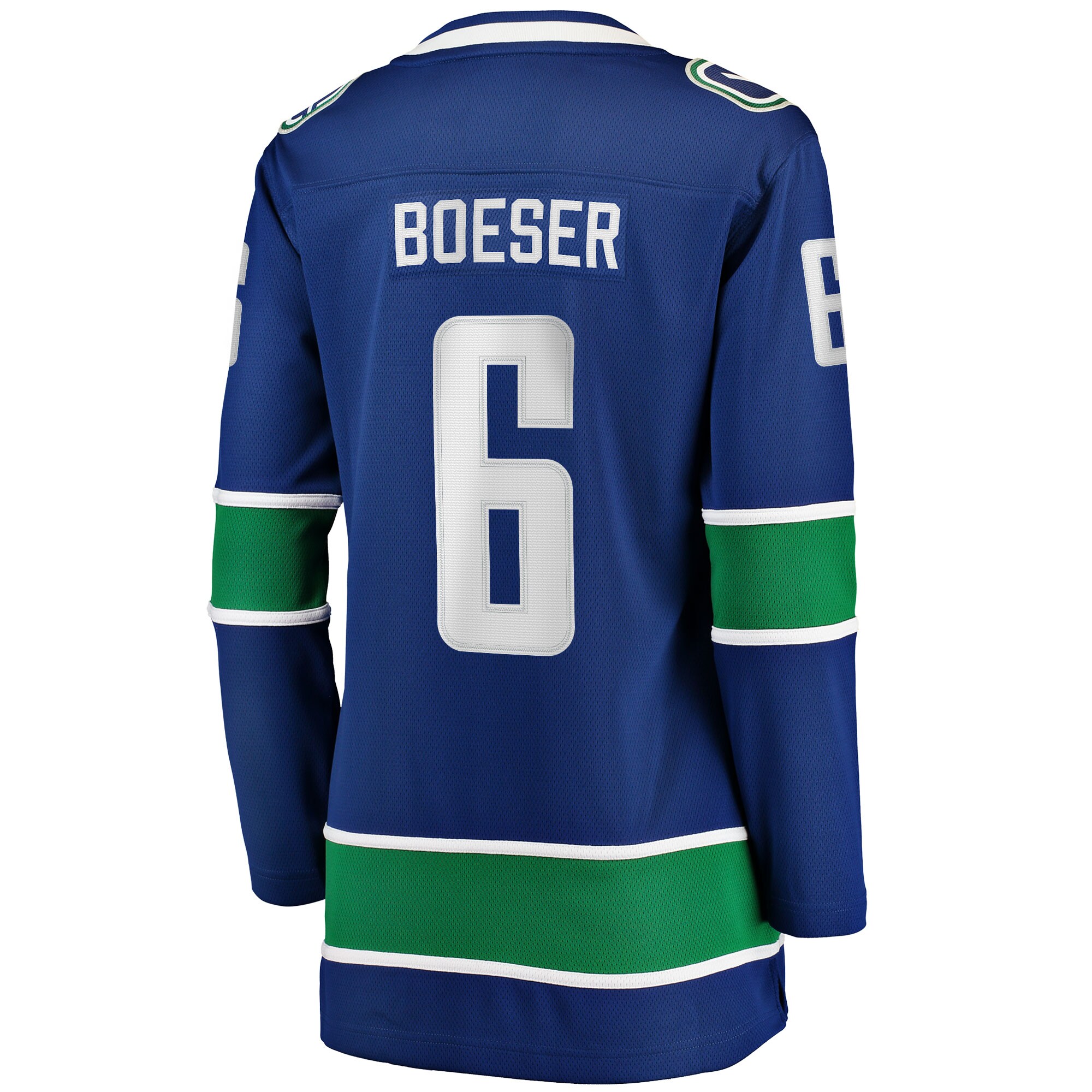 Brock Boeser Vancouver Canucks Fanatics Women’s Home Breakaway   Jersey – Blue