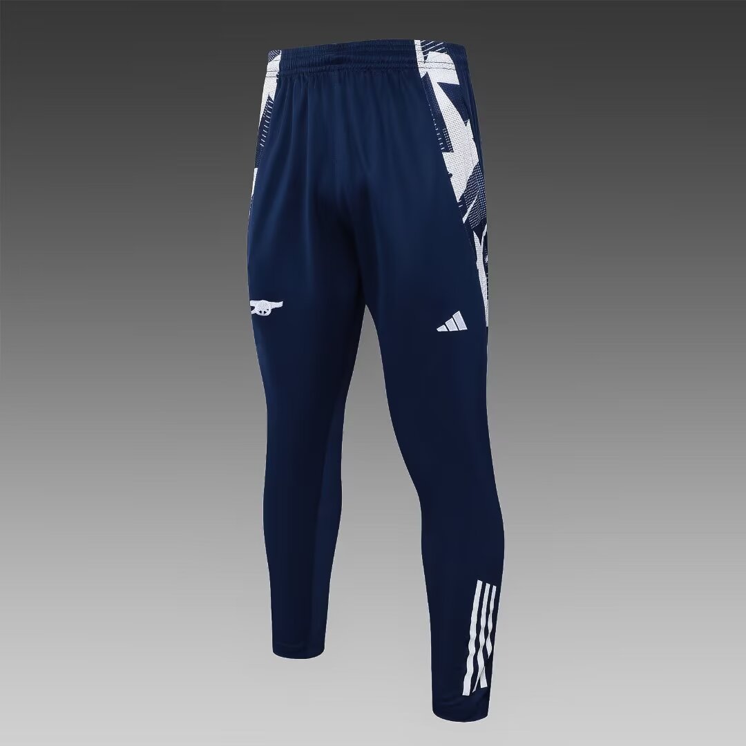 2024/2025 Arsenal Half-Pull Training Suit Red-White Jersey 1:1 Thai Quality