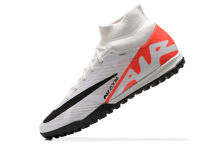 Assassin 15th generation high-top fully knitted waterproof MD air cushion grass spike football shoes