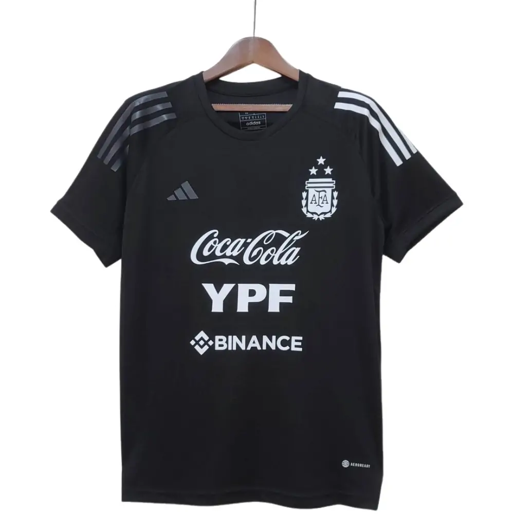 2022 Argentina National Team Training Suit Black Jersey