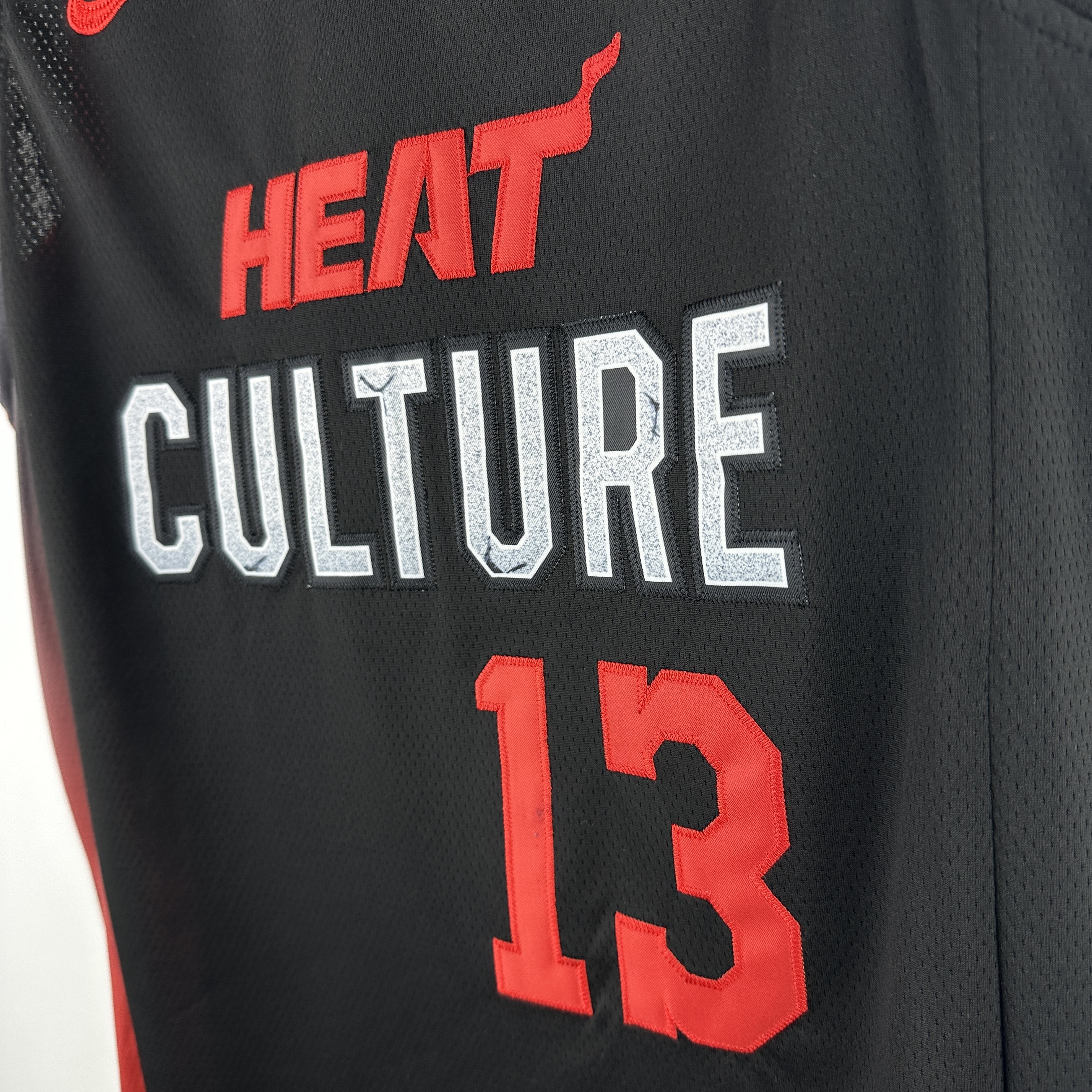 Embroidered 24th season Heat City Edition No. 13 Adebayo
