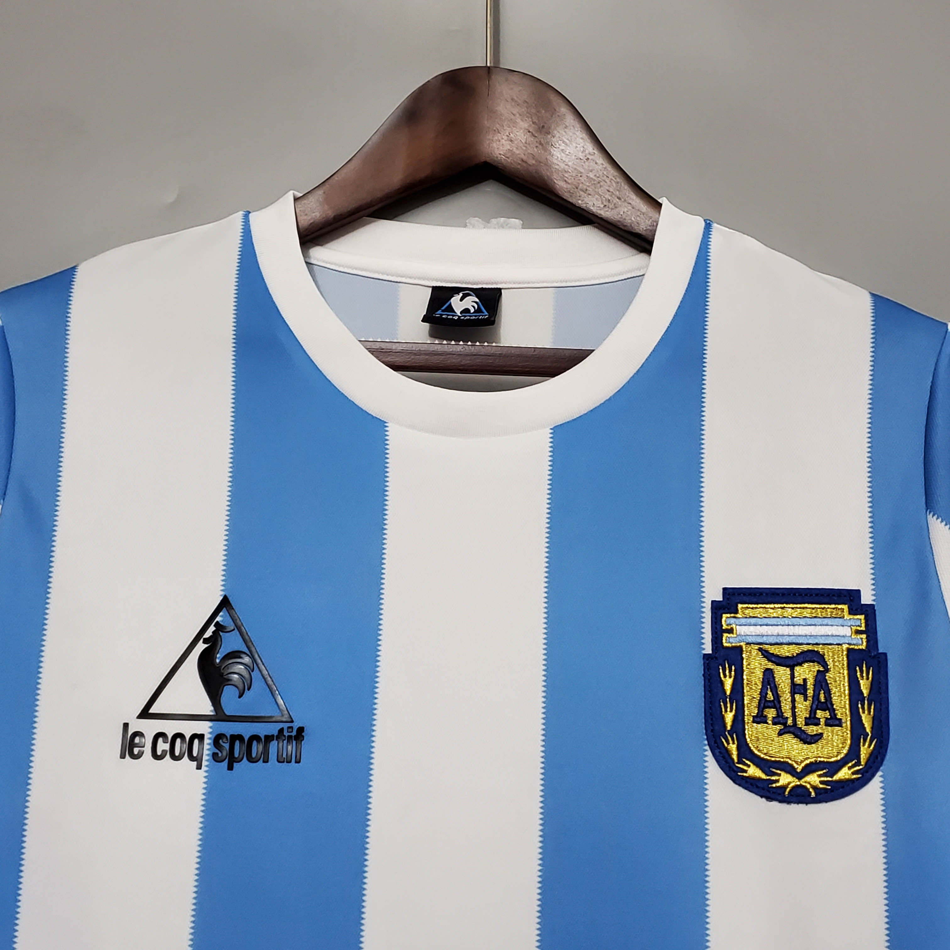 1986 Retro Argentina National Team Home Jersey - Fans Edition