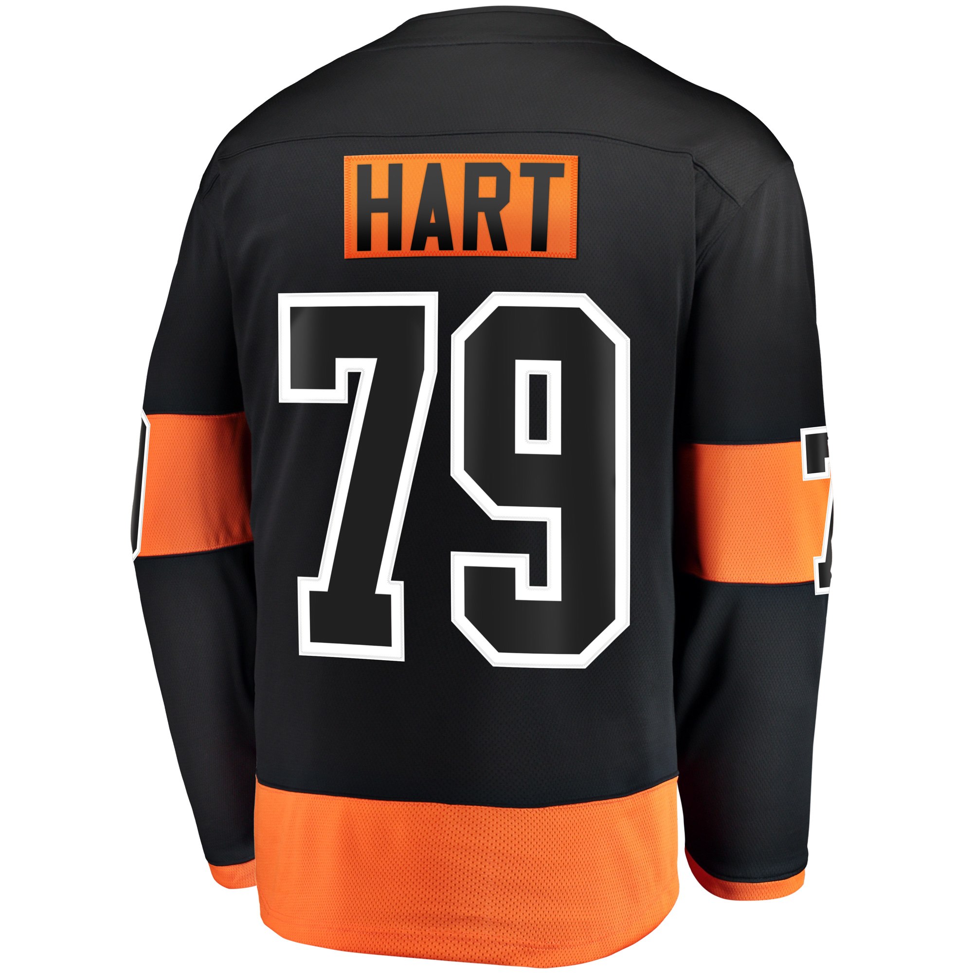 Carter Hart Philadelphia Flyers Fanatics Alternate Premier Breakaway   Jersey – Black