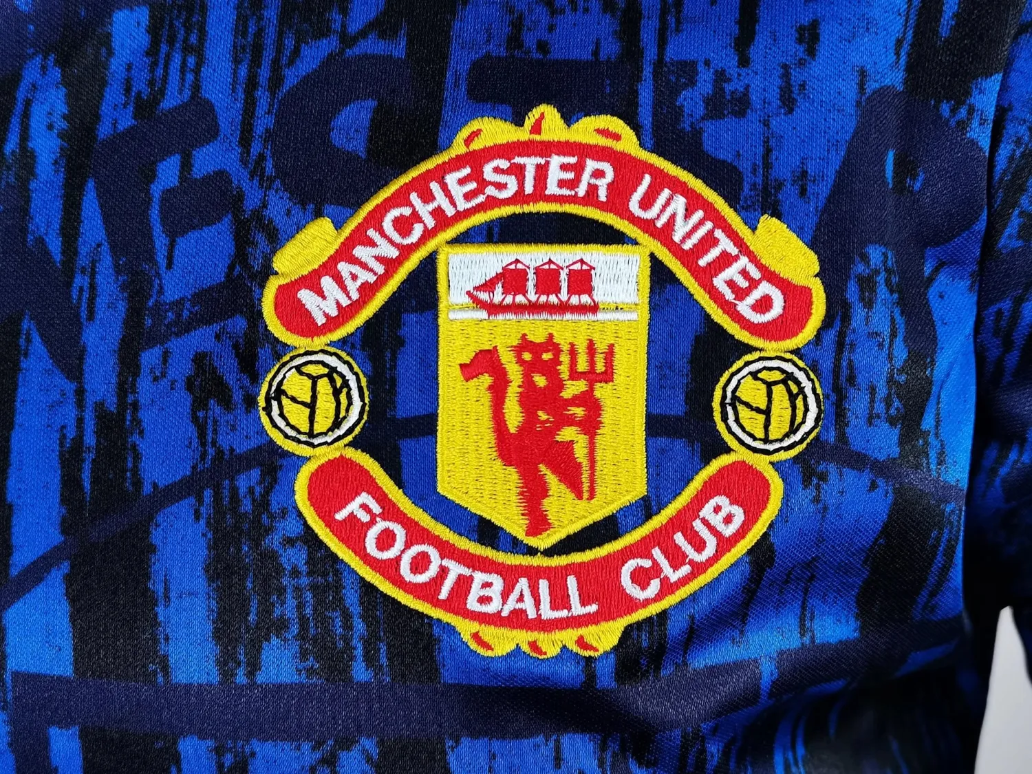 1992/1993 Manchester United Away Long Sleeve Retro Jersey - Fans Edition