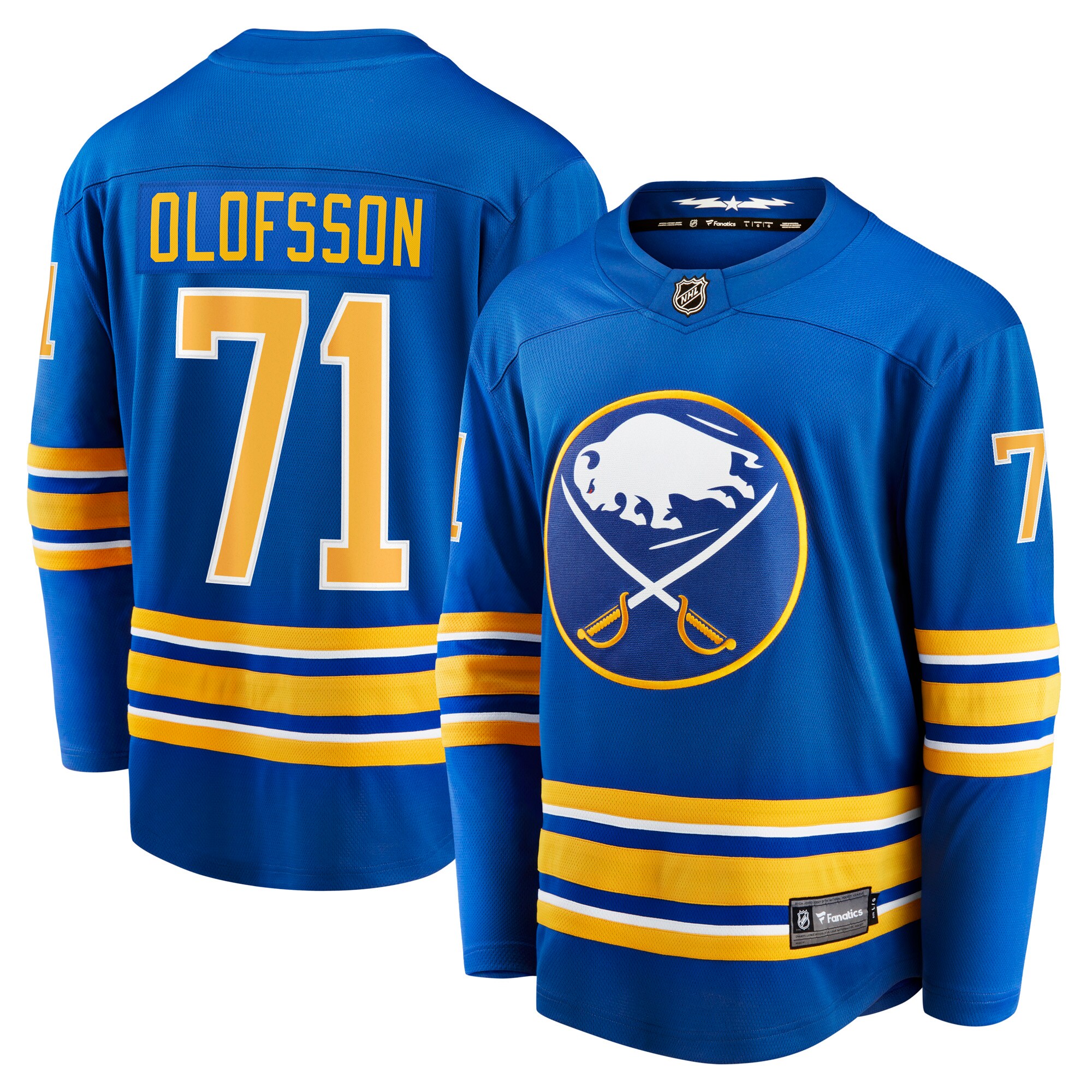 Victor Olofsson Buffalo Sabres Fanatics Breakaway  Jersey – Royal