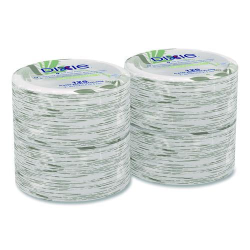 Pathways Soak-Proof Shield Mediumweight Paper Plates, Wisesize, 8.5