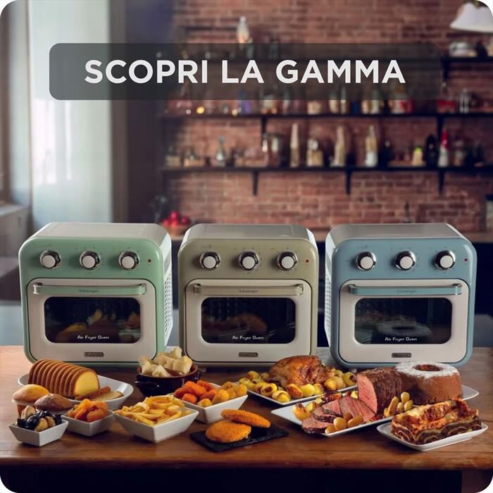 ARIETE - Friggitrice ad aria 4632-Celeste