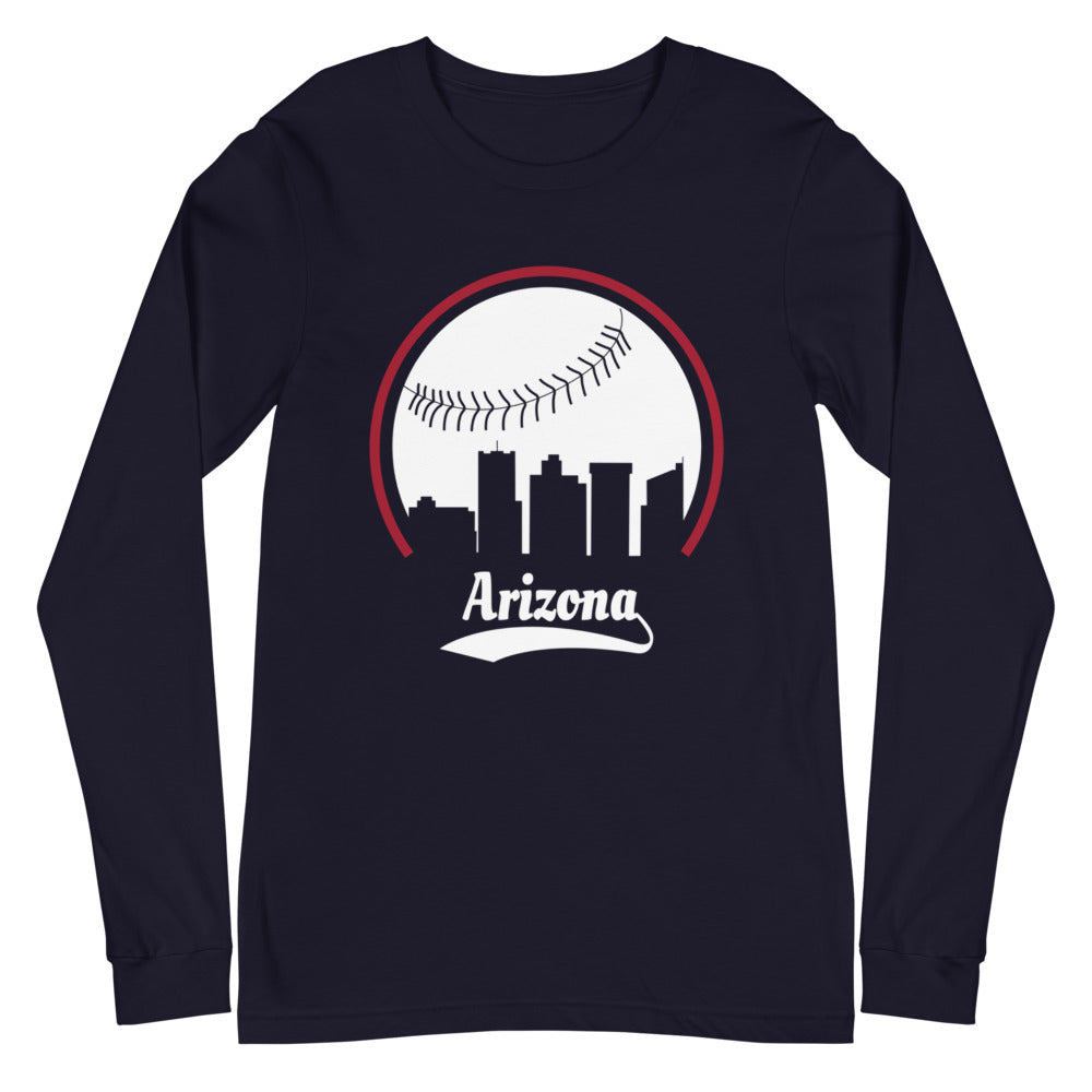 Unisex Arizona Diamondbacks Baseball Long Sleeve Tee Shirt