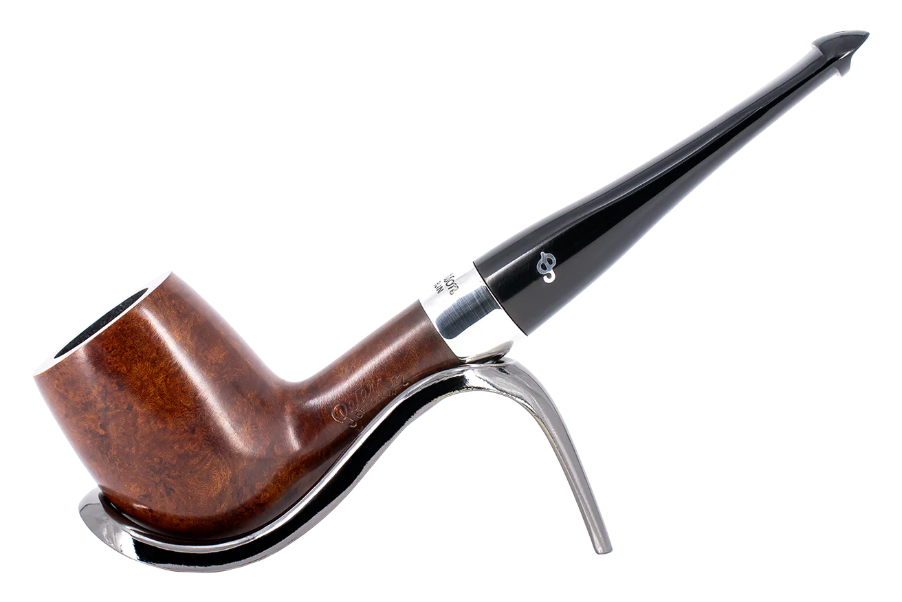 Peterson of Dublin Kildare Silver Mounted Briar Pipe - Shape No.06 9mm Filter